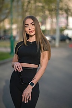 Ukrainian mail order bride Alina from Kyiv with light brown hair and green eye color - image 8