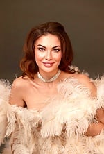 Ukrainian mail order bride Tanya from Kyiv with brunette hair and green eye color - image 2