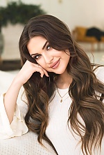 Ukrainian mail order bride Tanya from Kyiv with brunette hair and green eye color - image 6