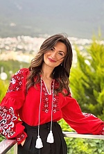 Ukrainian mail order bride Irina from Prague with light brown hair and green eye color - image 2