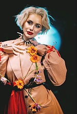Ukrainian mail order bride Sofya from Rome with blonde hair and blue eye color - image 2