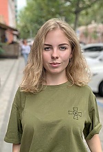 Ukrainian mail order bride Alexandra from Istanbul with blonde hair and blue eye color - image 2