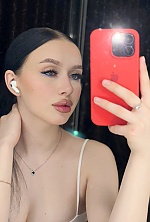 Ukrainian mail order bride Ruslana from Dnipro with brunette hair and blue eye color - image 5