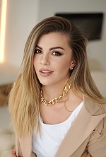 Ukrainian mail order bride Vladislava from Kyiv with blonde hair and brown eye color - image 5