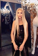Ukrainian mail order bride Olha from Kyiv with blonde hair and green eye color - image 4
