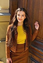 Ukrainian mail order bride Khrystyna from Ivano-Frankivsk with brunette hair and brown eye color - image 13
