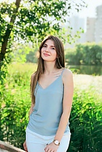 Ukrainian mail order bride Iryna from Berlin with light brown hair and blue eye color - image 7