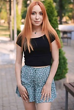 Ukrainian mail order bride Natalia from Kharkiv with red hair and green eye color - image 7