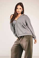 Ukrainian mail order bride Ekaterina from Kyiv with light brown hair and grey eye color - image 5