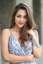 Ukrainian mail order bride Anna from Kyiv with light brown hair and green eye color - image 3