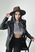 Ukrainian mail order bride Natalia from Kyiv with black hair and grey eye color - image 5