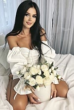 Ukrainian mail order bride Natalia from Kyiv with black hair and grey eye color - image 6