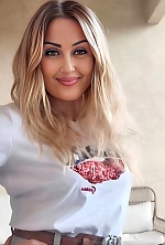 Ukrainian mail order bride Anzhela from Las Vegas with blonde hair and green eye color - image 6