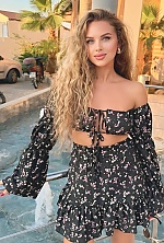 Ukrainian mail order bride Kristina from Kyiv with blonde hair and green eye color - image 3
