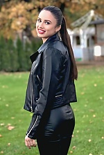 Ukrainian mail order bride Nataliia from Kyiv with brunette hair and black eye color - image 8