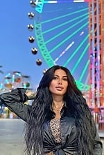 Ukrainian mail order bride Viktoriia from Antalya with black hair and green eye color - image 7