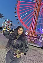 Ukrainian mail order bride Viktoriia from Antalya with black hair and green eye color - image 5