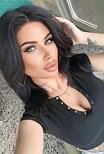 Ukrainian mail order bride Viktoriia from Antalya with black hair and green eye color - image 6