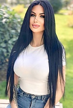 Ukrainian mail order bride Viktoriia from Antalya with black hair and green eye color - image 5