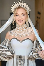 Ukrainian mail order bride Nataliia from Toronto with blonde hair and blue eye color - image 6