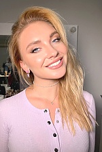 Ukrainian mail order bride Nataliia from Toronto with blonde hair and blue eye color - image 10