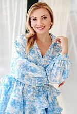 Ukrainian mail order bride Nataliia from Toronto with blonde hair and blue eye color - image 8