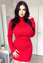 Ukrainian mail order bride Daria from Warsaw with black hair and blue eye color - image 9