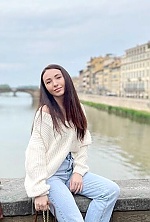 Ukrainian mail order bride Zhanna from Dallas with black hair and brown eye color - image 4