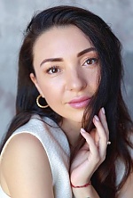 Ukrainian mail order bride Zhanna from Dallas with black hair and brown eye color - image 3