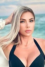 Ukrainian mail order bride Elena from Paris with blonde hair and blue eye color - image 2
