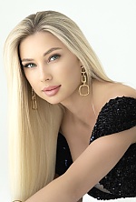 Ukrainian mail order bride Elena from Paris with blonde hair and blue eye color - image 13