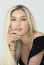 Ukrainian mail order bride Elena from Paris with blonde hair and blue eye color - image 12