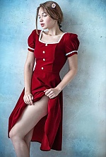 Ukrainian mail order bride Anastasia from Kyiv with light brown hair and brown eye color - image 5