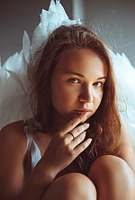 Ukrainian mail order bride Anastasia from Kyiv with light brown hair and brown eye color - image 2