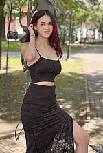 Ukrainian mail order bride Lesya from Ivano-Frankivsk with red hair and green eye color - image 2