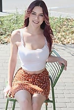 Ukrainian mail order bride Lesya from Ivano-Frankivsk with red hair and green eye color - image 8