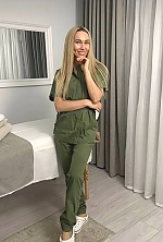Ukrainian mail order bride Victoria from Kyiv with blonde hair and green eye color - image 5