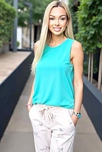 Ukrainian mail order bride Olga from Zhytomyr with blonde hair and green eye color - image 8