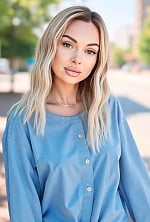Ukrainian mail order bride Olga from Zhytomyr with blonde hair and green eye color - image 5