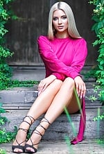 Ukrainian mail order bride Ekaterina from Kyiv with blonde hair and hazel eye color - image 3