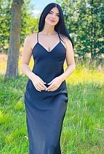 Ukrainian mail order bride Yana from Kyiv with black hair and grey eye color - image 3