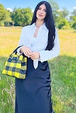 Ukrainian mail order bride Yana from Kyiv with black hair and grey eye color - image 5