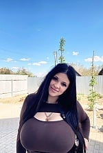 Ukrainian mail order bride Valeriia from Chernihiv with black hair and green eye color - image 12