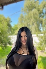 Ukrainian mail order bride Valeriia from Chernihiv with black hair and green eye color - image 5