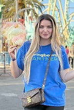 Ukrainian mail order bride Hanna from Springfield with blonde hair and blue eye color - image 9