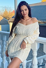 Ukrainian mail order bride Maryna from Kyiv with black hair and blue eye color - image 3