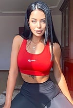 Ukrainian mail order bride Maryna from Kyiv with black hair and blue eye color - image 9