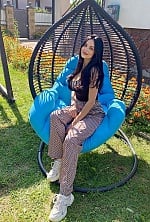 Ukrainian mail order bride Maryna from Kyiv with black hair and blue eye color - image 5