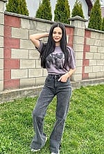 Ukrainian mail order bride Maryna from Kyiv with black hair and blue eye color - image 6
