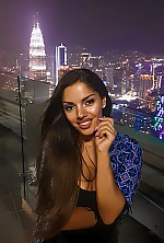 Ukrainian mail order bride Diana from Madrid with brunette hair and black eye color - image 14